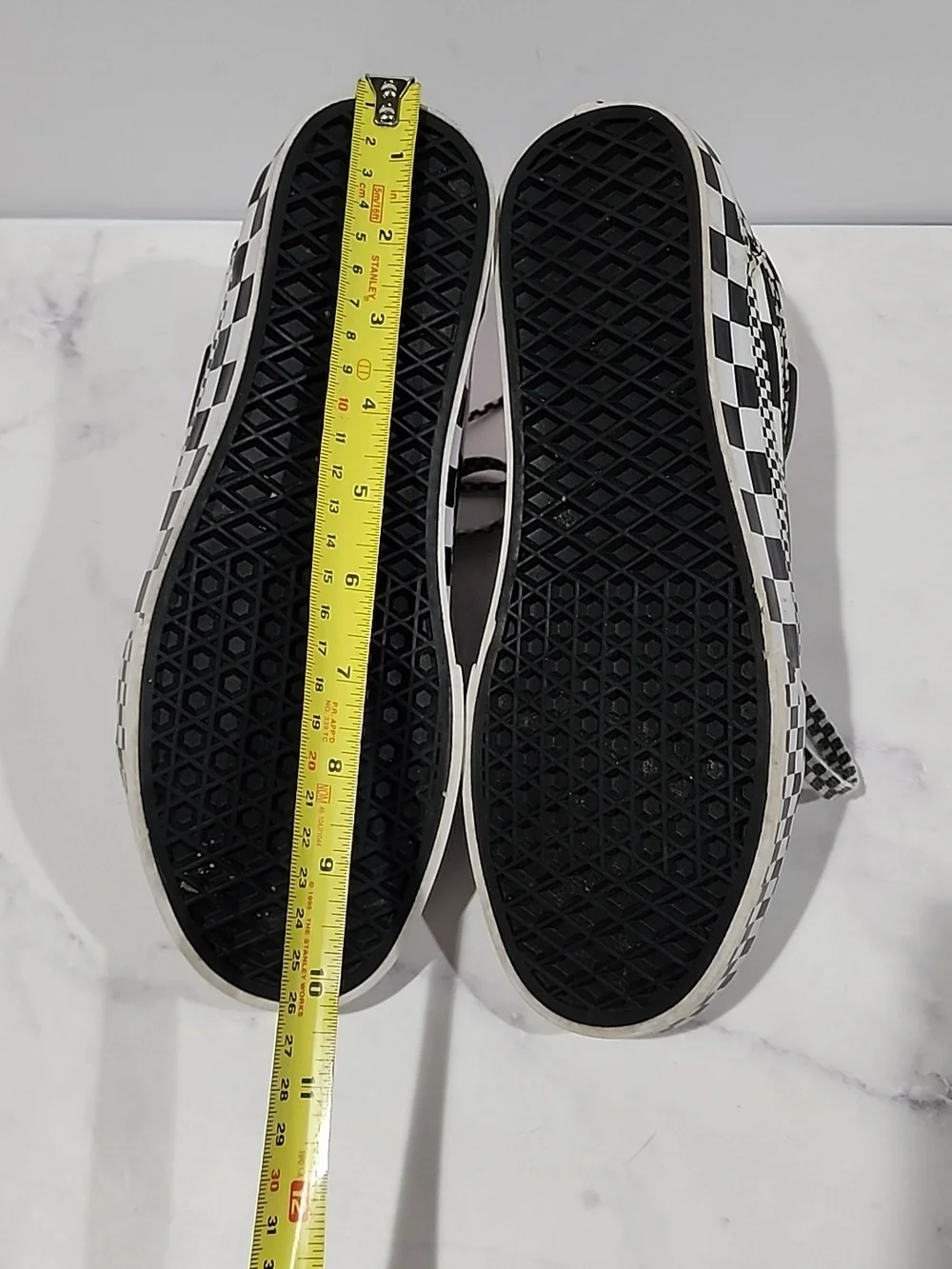 Vans Checkered Black and White  Sneakers - Picture 6 of 7